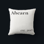 EST. Newly Weds Pillow Kussen<br><div class="desc">Upcoming weddings and what to get them.. definitely something sentimental!</div>
