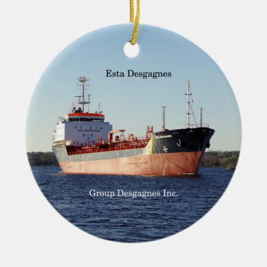 Esta Desgagnes ornament (Voorkant)