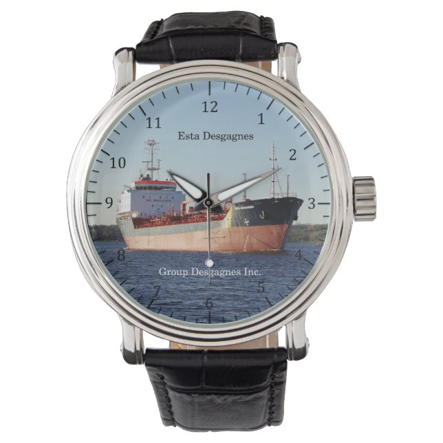 Esta Desgagnes watch Horloge (Voorkant)