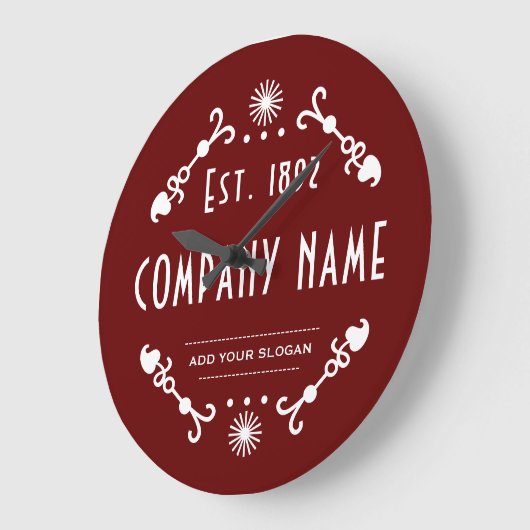 Established Business Name, Decorative Grote Klok (Hoek)