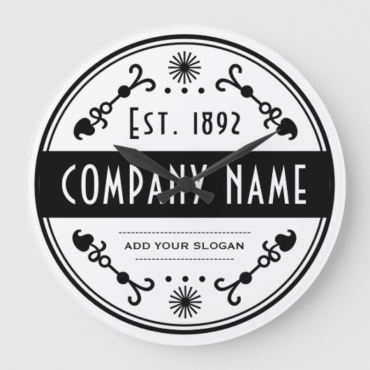 Established Business Name, Decorative  Grote Klok (Voorkant)