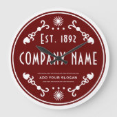 Established Business Name, Decorative Grote Klok (Voorkant)