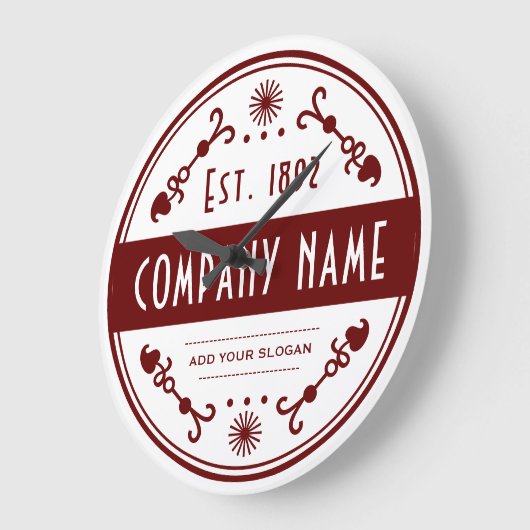 Established Business Name, Decorative Grote Klok (Hoek)