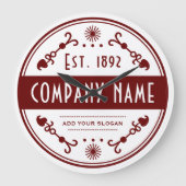 Established Business Name, Decorative Grote Klok (Voorkant)