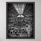 Estación de Madrid Atocha Poster (Voorkant)