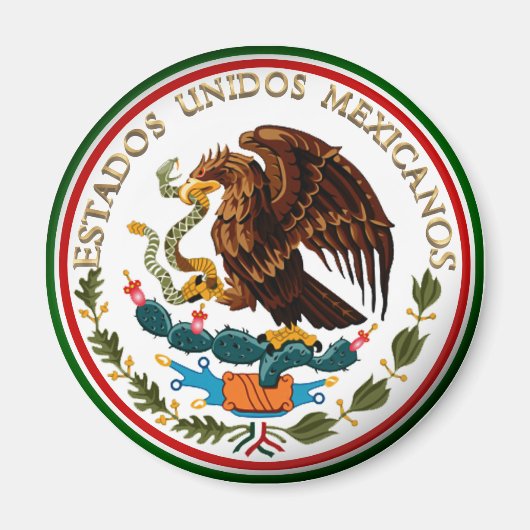 Estados Unidos Mexicanos (Eagle from Mexican Flag) Magneet (Voorkant)