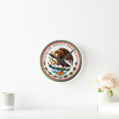 Estados Unidos Mexicanos (Eagle from Mexican Flag) Ronde Klok (Huis)