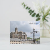 Estaing, Frankrijk briefkaart (Staand voorkant)