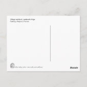 Estaing, Frankrijk briefkaart (Achterkant)