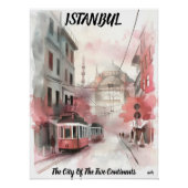 Estambul: Ciudad de los Dos Continentes Perfect Poster (Voorkant)