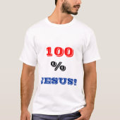 Estampa 100 % Jesus T-shirt (Voorkant)