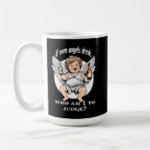 Estampa Anjo - Funny Guardian Angel – Caneca Koffiemok (Links)