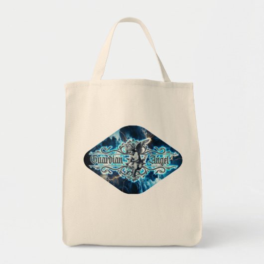 Estampa Anjo - Guardian Angel – Bolsa Tote Bag (Voorkant)