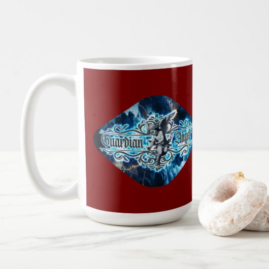 Estampa Anjo - Guardian Angel – Caneca Koffiemok (Met donut)