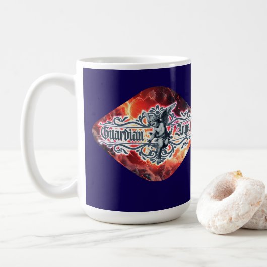 Estampa Anjo - Guardian Angel – Caneca Koffiemok (Met donut)
