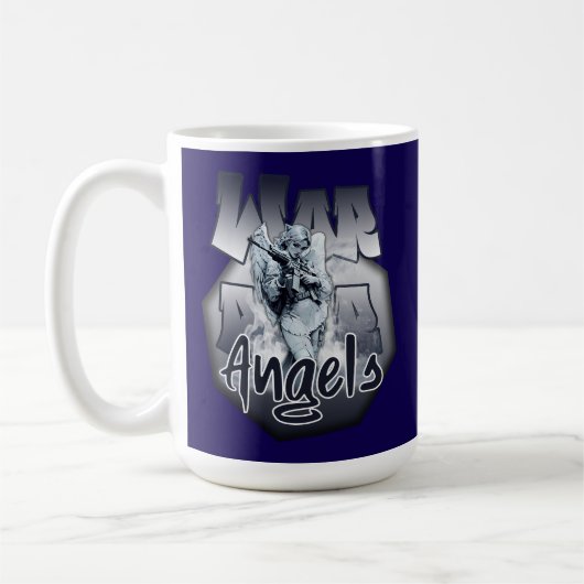 Estampa Anjo - Warrior Angels - Caneca Koffiemok (Links)