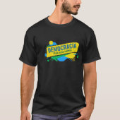Estampa brasil democracia t-shirt (Voorkant)