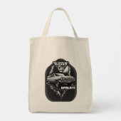 Estampa Carro - Classic Car Opala 71 - Bolsa Tote Bag (Achterkant)