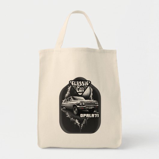 Estampa Carro - Classic Car Opala 71 - Bolsa Tote Bag (Voorkant)