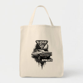 Estampa Carro - Classic Car Opala 71 - Bolsas Tote Tote Bag