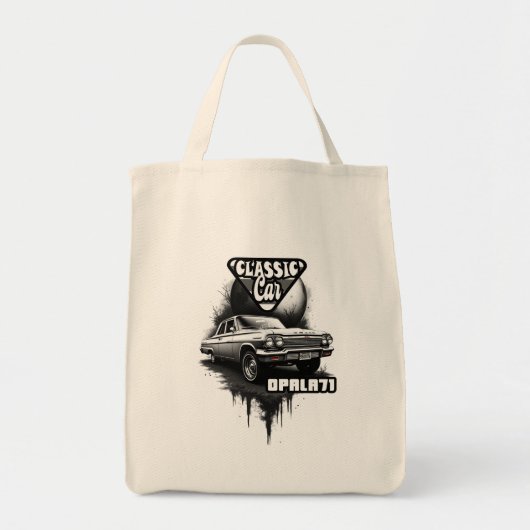 Estampa Carro - Classic Car Opala 71 - Bolsas Tote Tote Bag (Voorkant)