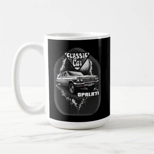 Estampa Carro - Classic Car Opala 71 - Caneca Koffiemok (Links)