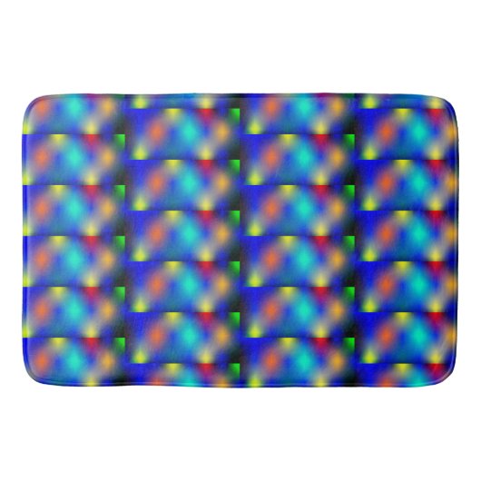 Estampa colorida, "escama quadrada". badmat (Voorkant)