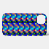 Estampa colorida, "escama quadrada" Case-Mate iPhone case (Achterkant (horizontaal))