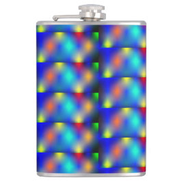 Estampa colorida, "escama quadrada". heupfles