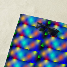 Estampa colorida, "escama quadrada".