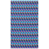 Estampa colorida, "escama quadrada". tafelkleed (Voorkant)