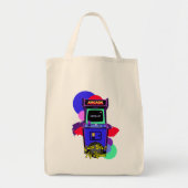 Estampa Game - Retro Arcade Game - Bolsa Tote Bag (Voorkant)