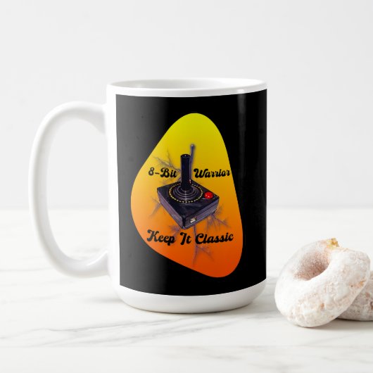 Estampa Game - Retro Gamer Legend - Caneca Koffiemok (Met donut)