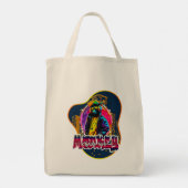 Estampa Graffiti Art Monkey Rap Hip Hop - Bolsa Tote Bag (Achterkant)