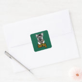 Estampa Hip Hop - Boss Dog - Adesivo Vierkante Sticker (Envelop)