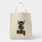 Estampa Hip Hop - Boss Dog - Bolsa Tote Bag (Achterkant)