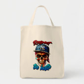 Estampa Hip Hop - Respect the Hustle - Bolsa Tote Bag (Voorkant)