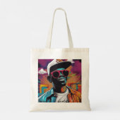 Estampa Hip Hop - Street Graffiti Art - Bolsa  Tote Bag (Achterkant)