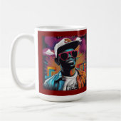Estampa Hip Hop - Street Graffiti Art - Caneca Koffiemok (Links)
