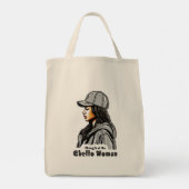 Estampa Hip Hop - Strength of Woman - Bolsa Tote Bag (Achterkant)