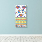 Estampa Indiana Canvas Afdruk (Insitu (Houten vloer))