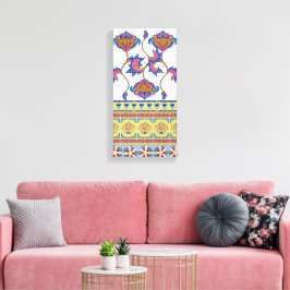 Estampa Indiana Canvas Afdruk