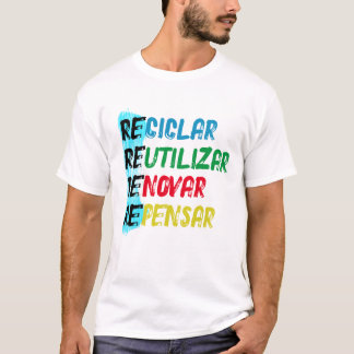 Estampa Recicle Reutilize Renove Repense BR T-shirt