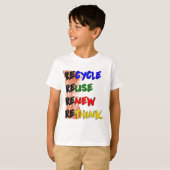 Estampa Recicle reutilize renove repense T-shirt (Voorkant volledig)