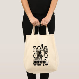 Estampa Rock - I Love 80s Rock’n’Roll – Bolsas Tote Bag