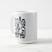 Estampa Rock - I Love 80s Rock’n’Roll – Caneca Koffiemok (Voorkant links)