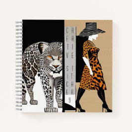 Estampado Animal Print Notitieboek