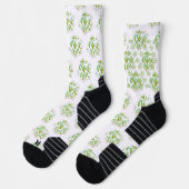 estampado integral te amo en verde sokken (Links)