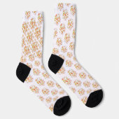estampado integral te amo sokken (Rechts)