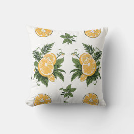 Estampado Lima limón patrón Kussen